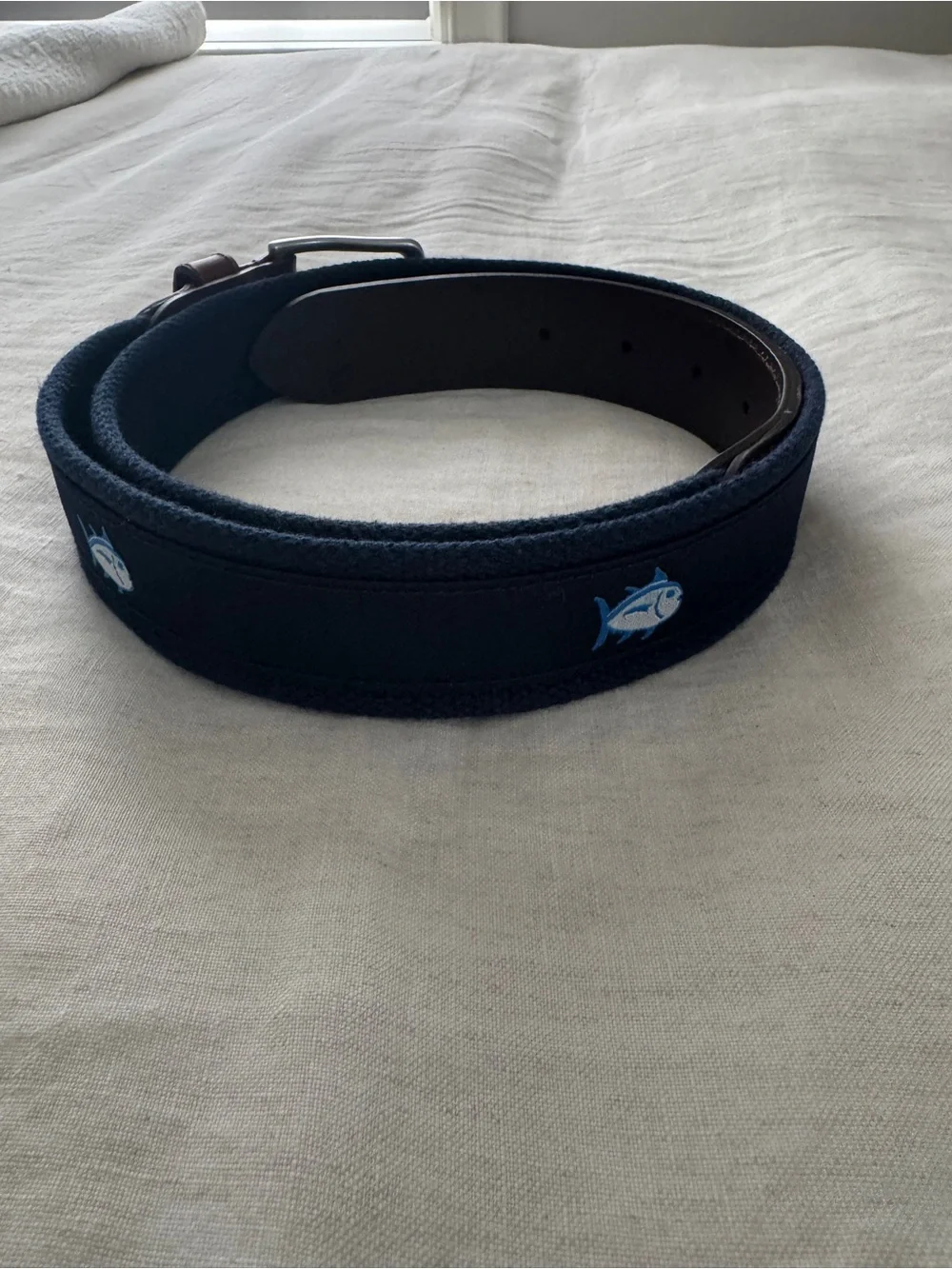Southern Tide Skipjack Ribbon Belt - Size 34